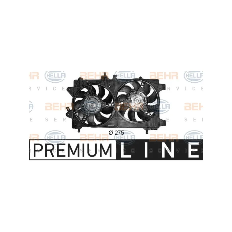 Ventilateur, refroidissement du moteur HELLA 8EW 351 042-601