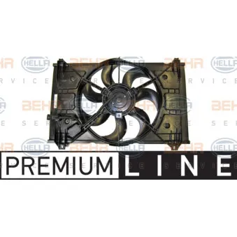 Ventilateur, refroidissement du moteur HELLA 8EW 351 042-751