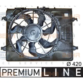 Ventilateur, refroidissement du moteur HELLA 8EW 351 042-761
