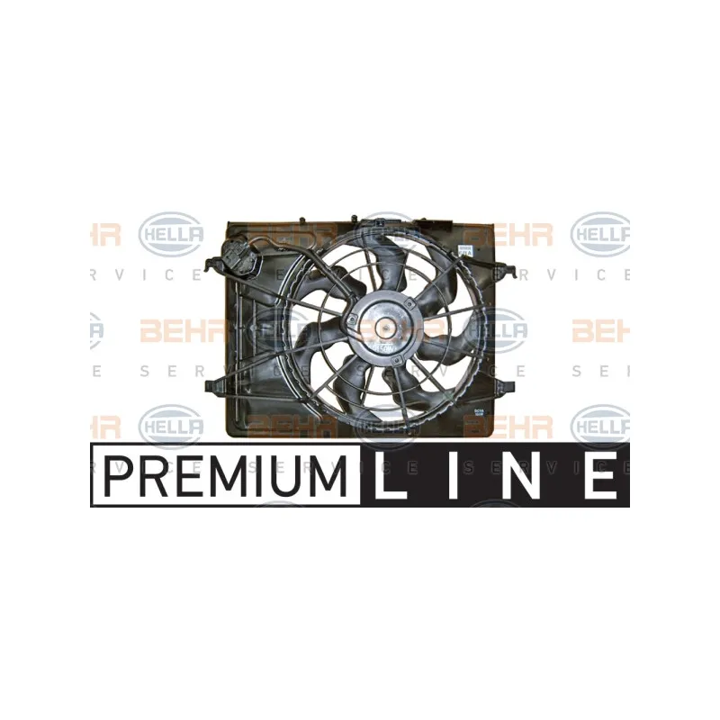 Ventilateur, refroidissement du moteur HELLA 8EW 351 043-361