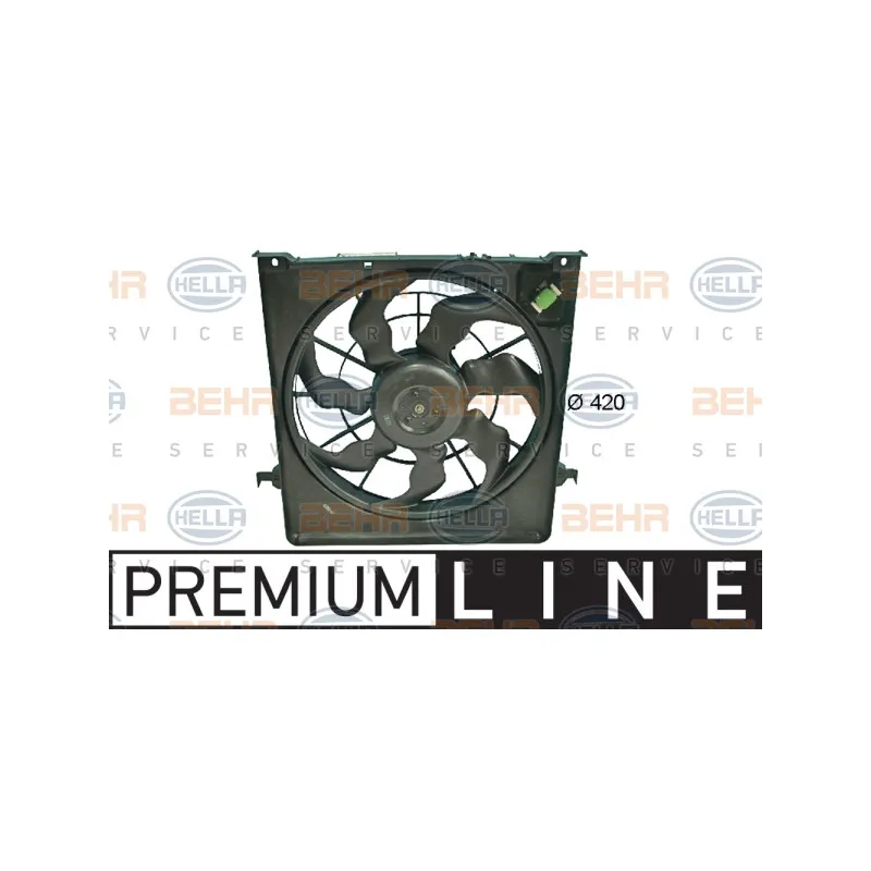 Ventilateur, refroidissement du moteur HELLA 8EW 351 043-371