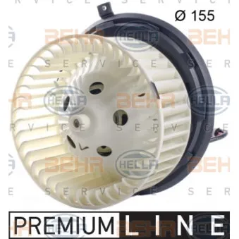 Pulseur d'air habitacle HELLA 8EW 351 043-431