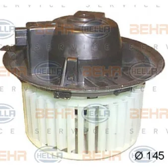 Pulseur d'air habitacle HELLA 8EW 351 043-491