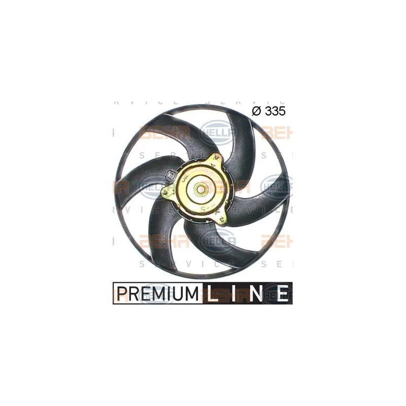 Ventilateur, refroidissement du moteur HELLA 8EW 351 043-511