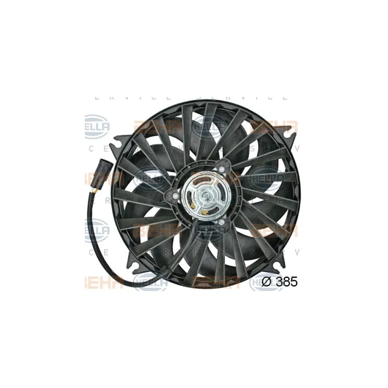 Ventilateur, refroidissement du moteur HELLA 8EW 351 043-531