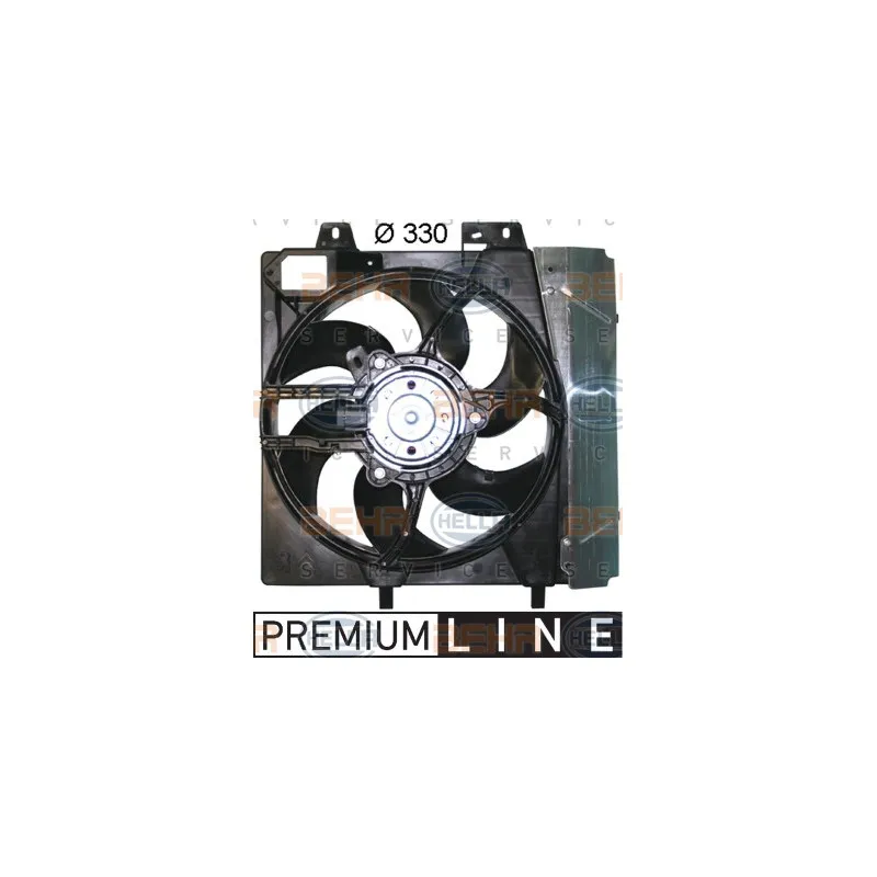 Ventilateur, refroidissement du moteur HELLA 8EW 351 043-551