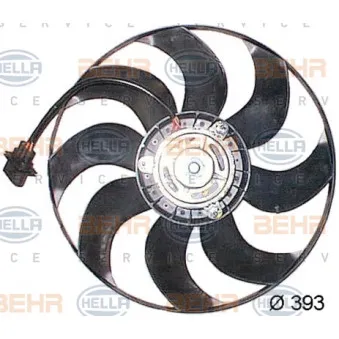 Ventilateur, refroidissement du moteur HELLA 8EW 351 043-561