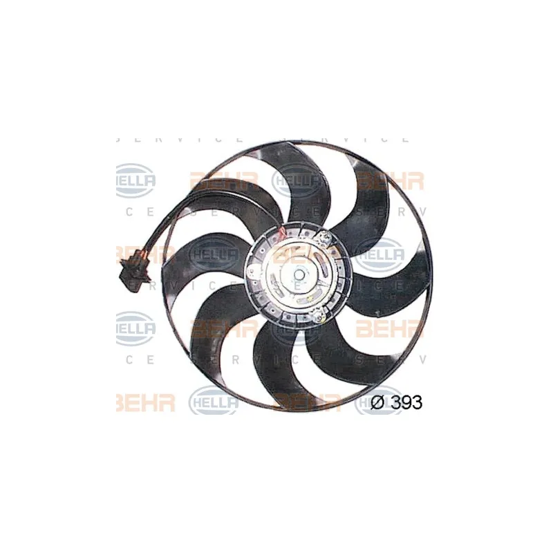 Ventilateur, refroidissement du moteur HELLA 8EW 351 043-561