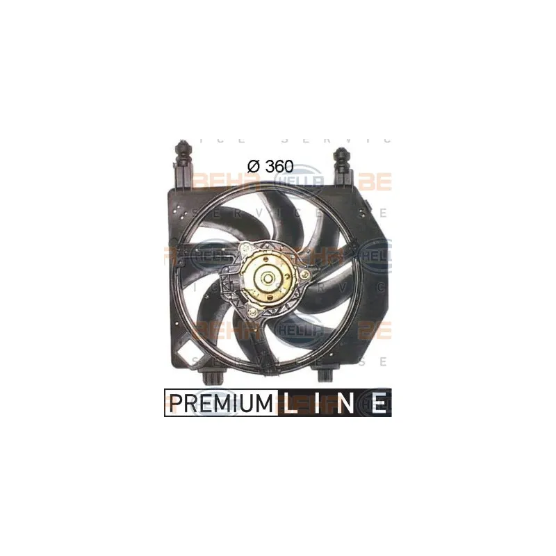 Ventilateur, refroidissement du moteur HELLA 8EW 351 043-581