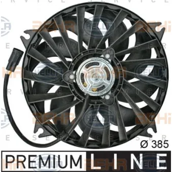 Ventilateur, refroidissement du moteur HELLA 8EW 351 043-611