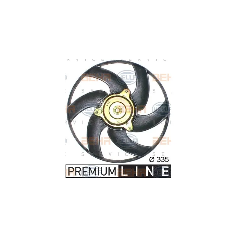 Ventilateur, refroidissement du moteur HELLA 8EW 351 043-641