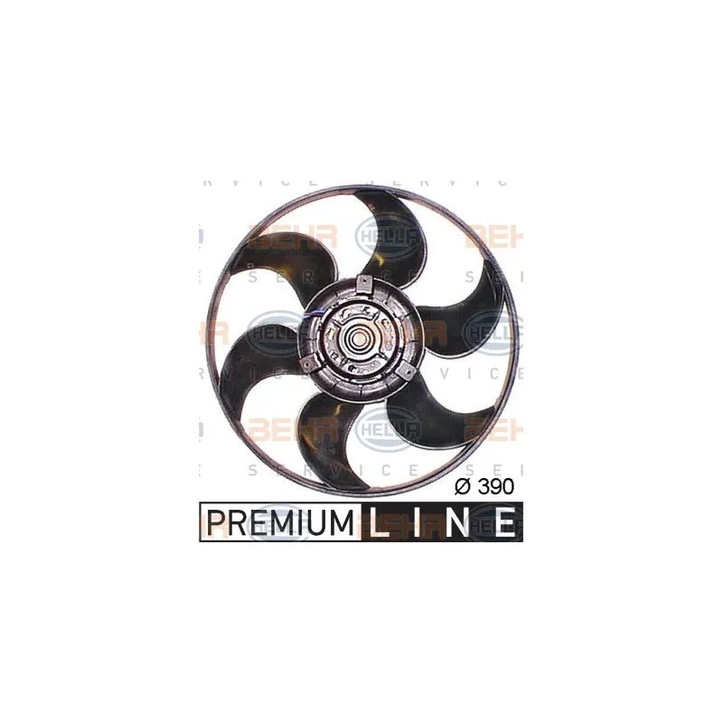 Ventilateur, refroidissement du moteur HELLA 8EW 351 043-681