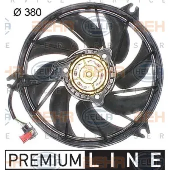 Ventilateur, refroidissement du moteur HELLA 8EW 351 043-751