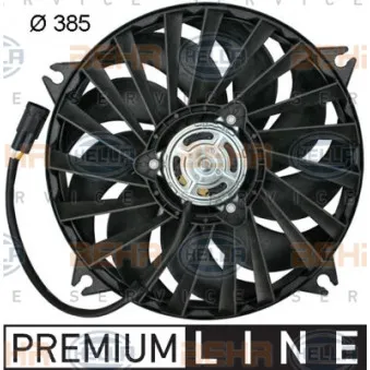 Ventilateur, refroidissement du moteur HELLA 8EW 351 043-761