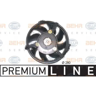 Ventilateur, refroidissement du moteur HELLA 8EW 351 043-781