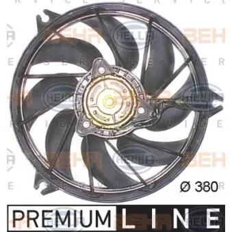 Ventilateur, refroidissement du moteur HELLA 8EW 351 043-791