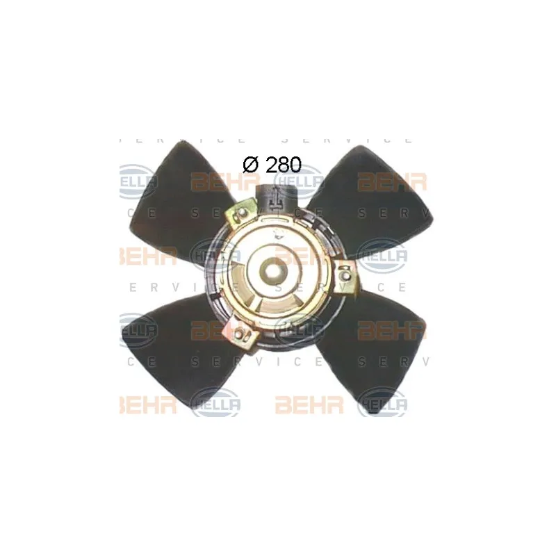 Ventilateur, refroidissement du moteur HELLA 8EW 351 044-051
