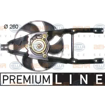 Ventilateur, refroidissement du moteur HELLA 8EW 351 044-081
