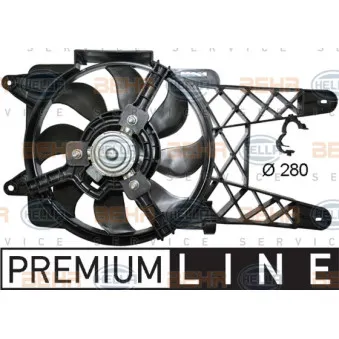 Ventilateur, refroidissement du moteur HELLA 8EW 351 044-091
