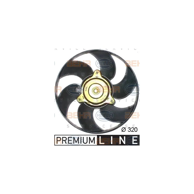 Ventilateur, refroidissement du moteur HELLA 8EW 351 044-121