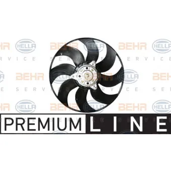 Ventilateur, refroidissement du moteur HELLA 8EW 351 044-471