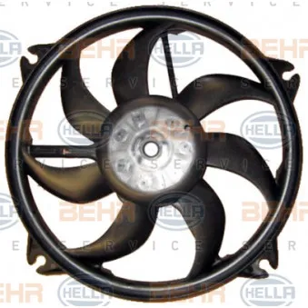 Ventilateur, refroidissement du moteur HELLA 8EW 351 044-531