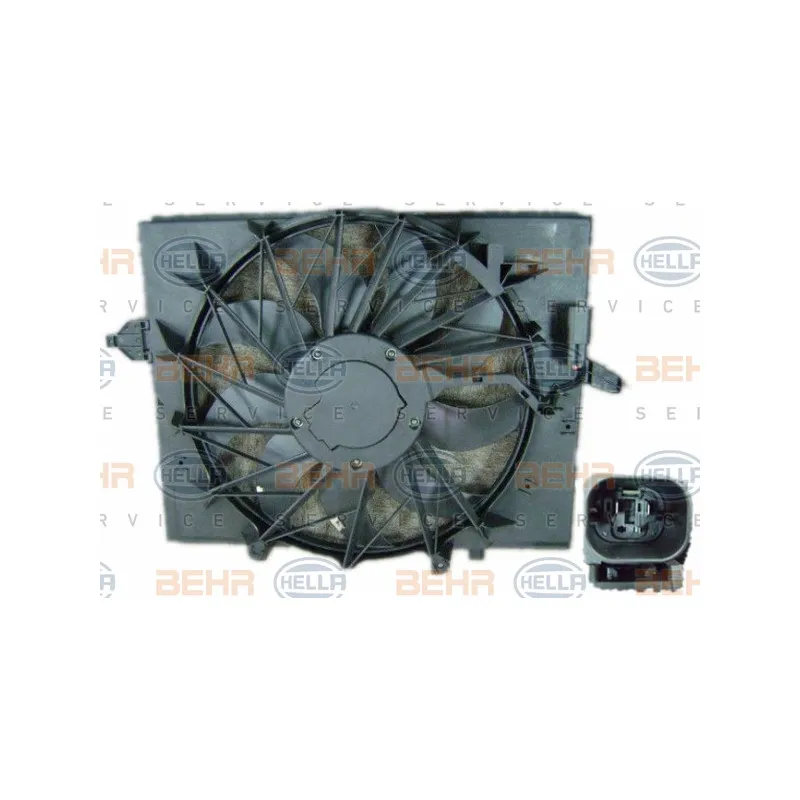 Ventilateur, refroidissement du moteur HELLA 8EW 351 104-451