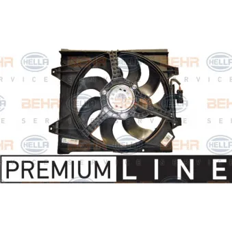 Ventilateur, refroidissement du moteur HELLA 8EW 351 149-061