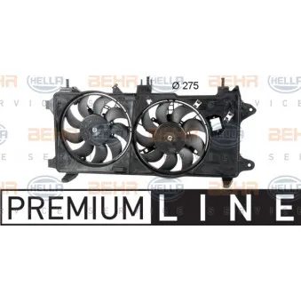 Ventilateur, refroidissement du moteur HELLA 8EW 351 149-111