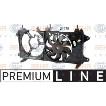 Ventilateur, refroidissement du moteur HELLA 8EW 351 149-121
