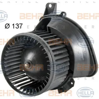 Pulseur d'air habitacle HELLA 8EW 351 149-481