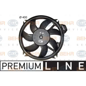 Ventilateur, refroidissement du moteur HELLA 8EW 351 149-581