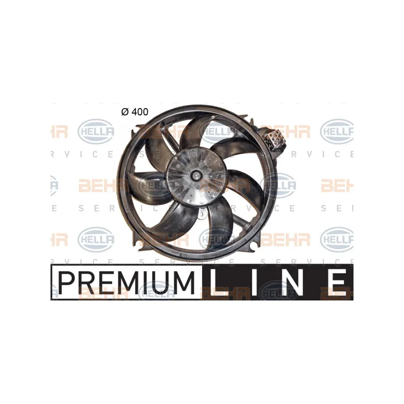 Ventilateur, refroidissement du moteur HELLA 8EW 351 149-591