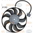 Ventilateur, refroidissement du moteur HELLA 8EW 351 150-044 - Visuel 2
