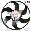 Ventilateur, refroidissement du moteur HELLA 8EW 351 150-204 - Visuel 3