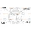 Ventilateur, refroidissement du moteur HELLA 8EW 351 151-081 - Visuel 1
