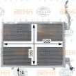 Condenseur, climatisation HELLA 8FC 351 001-591 - Visuel 2