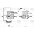 Condenseur, climatisation HELLA 8FC 351 004-551 - Visuel 3