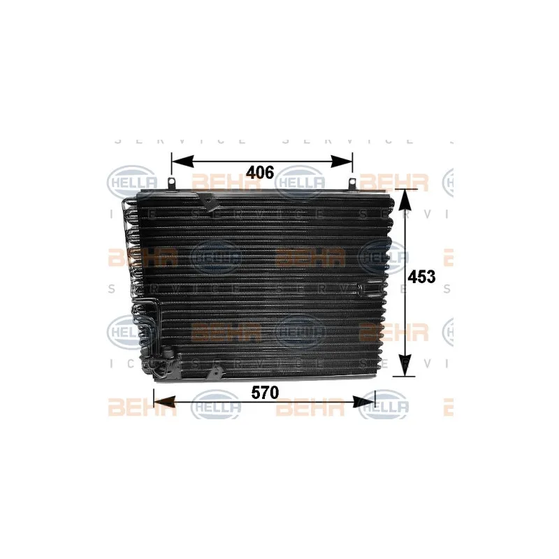 Condenseur, climatisation HELLA 8FC 351 035-041