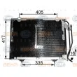 Condenseur, climatisation HELLA 8FC 351 038-464 - Visuel 1