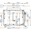 Condenseur, climatisation HELLA 8FC 351 038-464 - Visuel 2