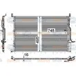 Condenseur, climatisation HELLA 8FC 351 100-724 - Visuel 1