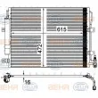 Condenseur, climatisation HELLA 8FC 351 100-744 - Visuel 1