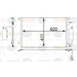 Condenseur, climatisation HELLA 8FC 351 300-311 - Visuel 2