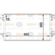 Condenseur, climatisation HELLA 8FC 351 300-344 - Visuel 1