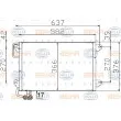 Condenseur, climatisation HELLA 8FC 351 300-514 - Visuel 2