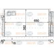 Condenseur, climatisation HELLA 8FC 351 301-334 - Visuel 1