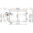 Condenseur, climatisation HELLA 8FC 351 301-394 - Visuel 2