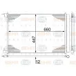 Condenseur, climatisation HELLA 8FC 351 302-604 - Visuel 1