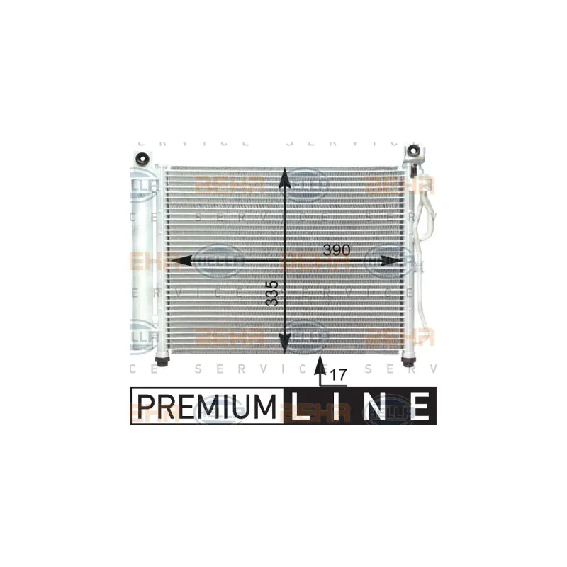 Condenseur, climatisation HELLA 8FC 351 302-671